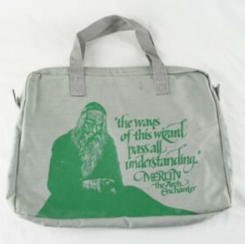 💚 Dungeon & Dragons 💚 MERLIN ARCH ENCHANTER LAPTOP BAG